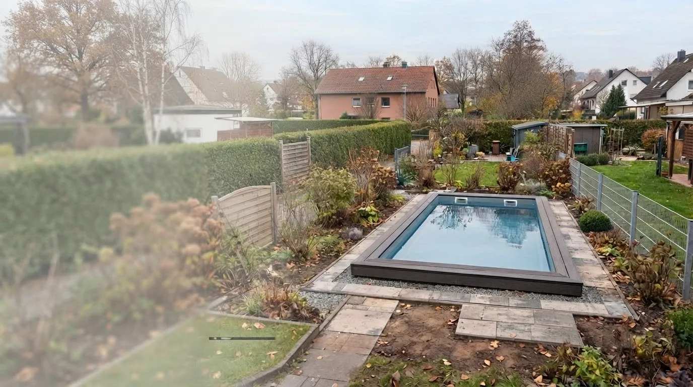 Baugenehmigung für Pools in Hessen: Wann bauen Sie genehmigungsfrei?