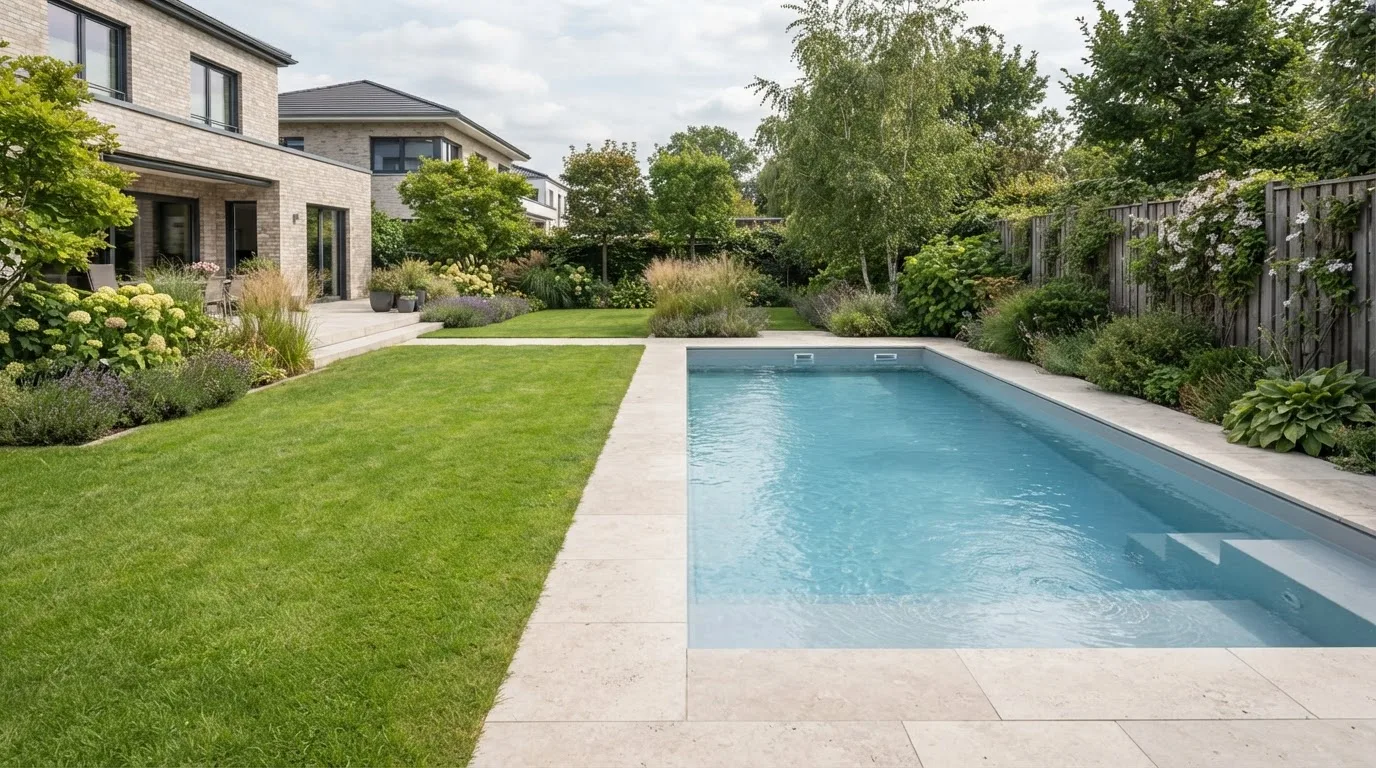 Pool nach Maß aus Polypropylen: Individuelle Becken für jeden Garten